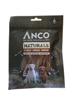 Anco Naturals Ostrich Smoked Tendons 75g