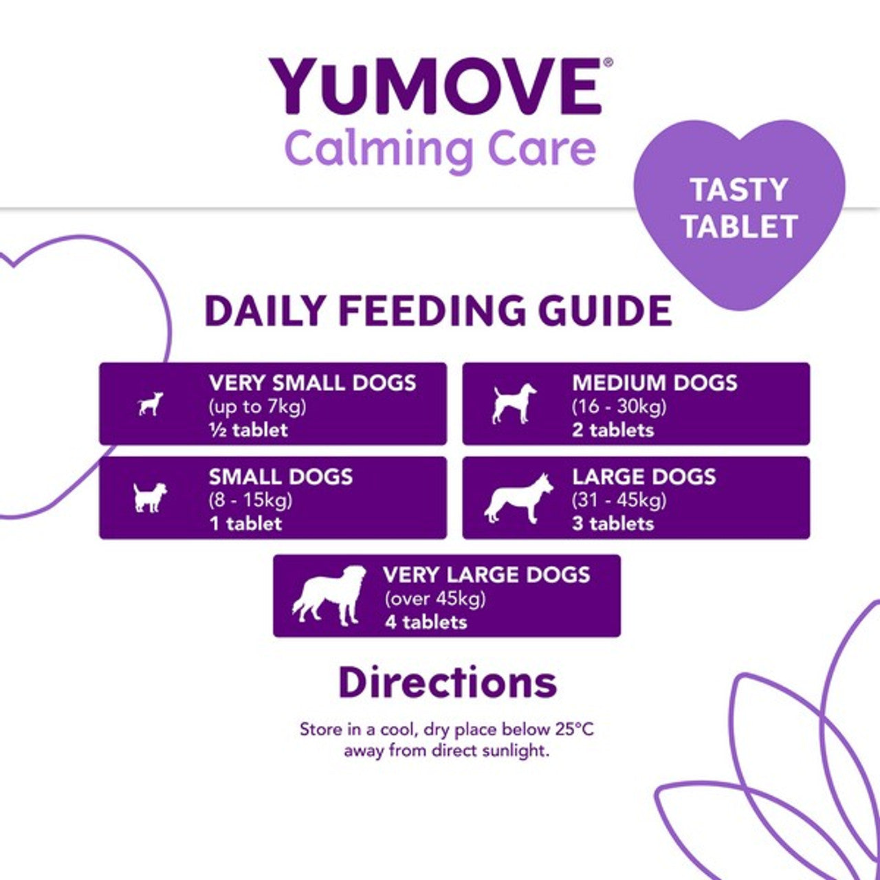 YuMOVE Calming Care for Adult Dogs | 60 pack BBD 3/25
