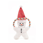 Great&Small Christmas Double Faced Snowman Dog Toy