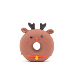 Great&Small Christmas Latex Doughnut Reindeer Dog Toy