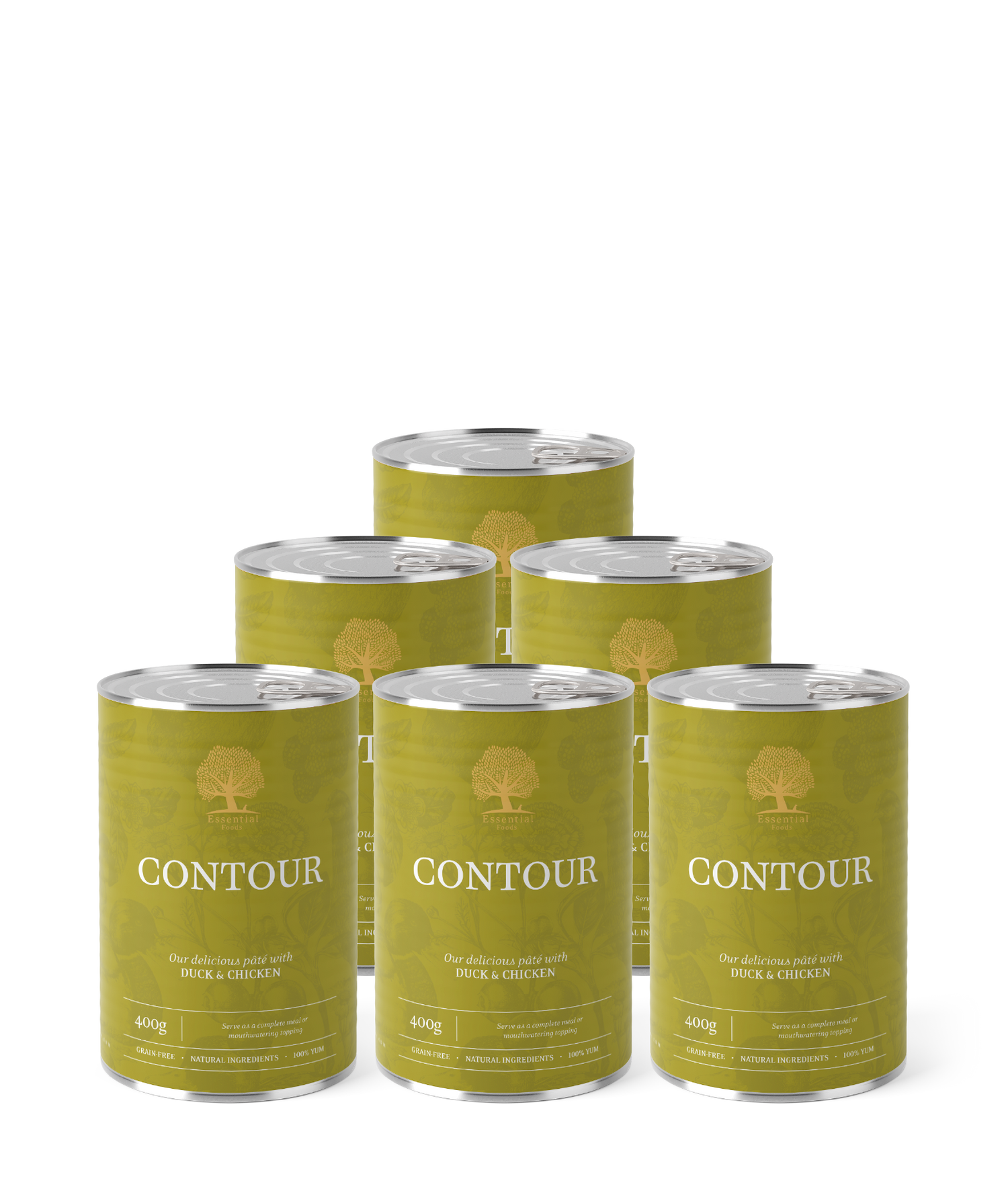 CONTOUR PÂTÉ, 400G x 6