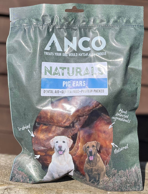 Anco Naturals Pigs Ears 5 pack