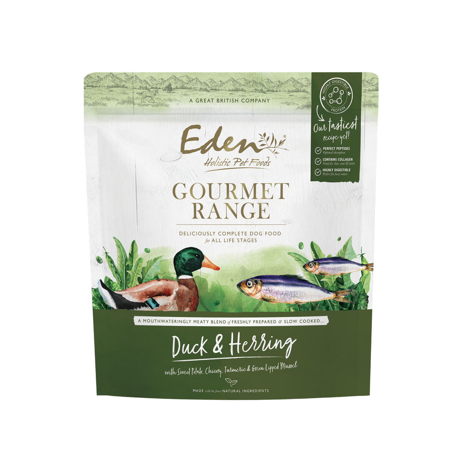 Eden Gourmet Range Duck & Herring Dry Dog Food