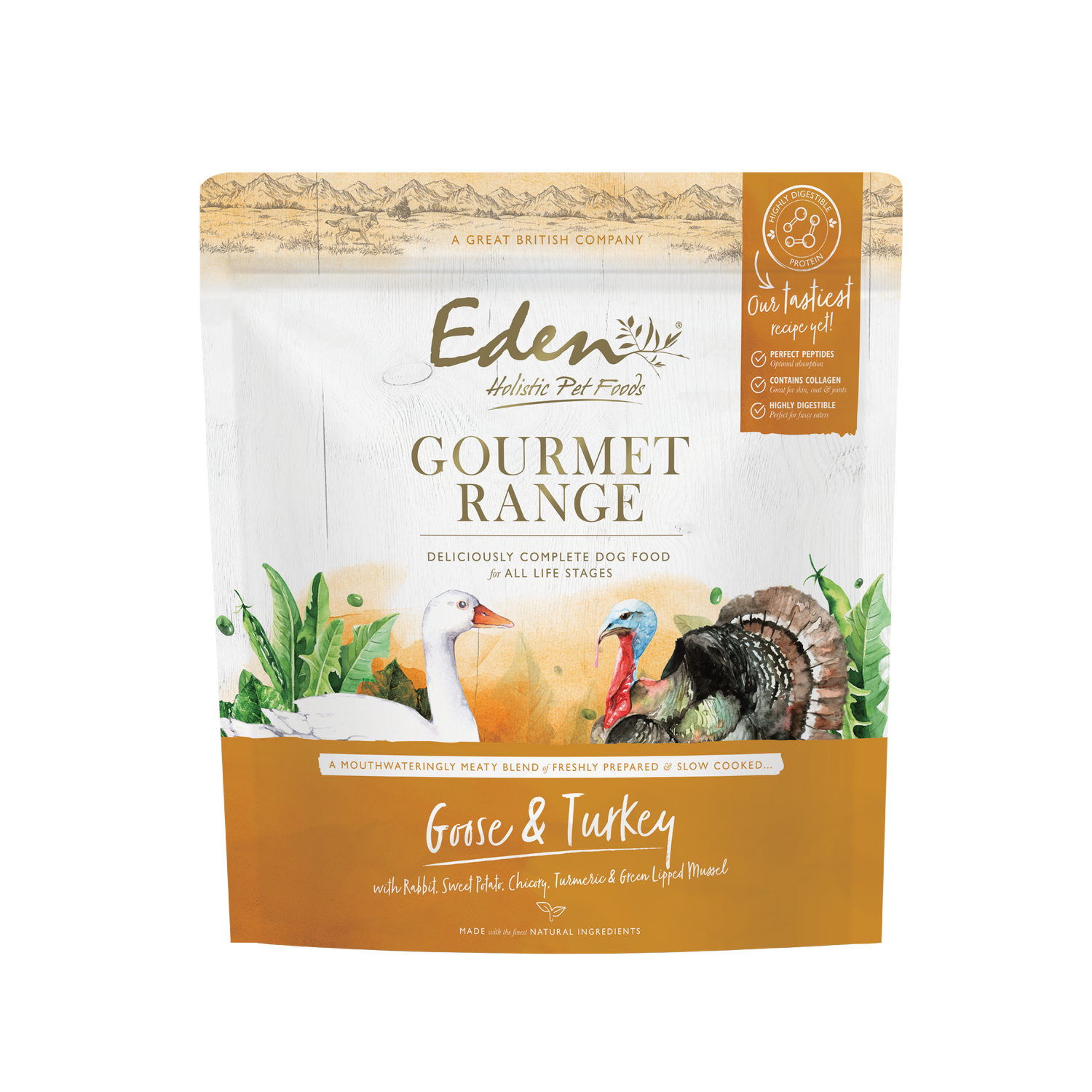 Eden Gourmet Range Goose & Turkey Dry Dog Food