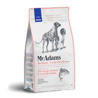 McAdams Free-Range Chicken & Salmon Medium/Large Breed