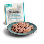 McAdams Whole British Free-Range Turkey with MSC Alaskan Salmon Cat 100g