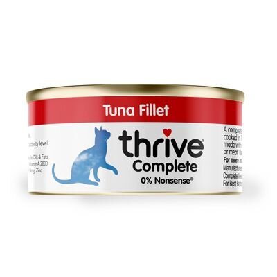 Thrive Cat Cans - 100% Complete Tuna 75g