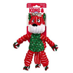 KONG Holiday Floppy Knots Fox Dog Toy - Small/Medium