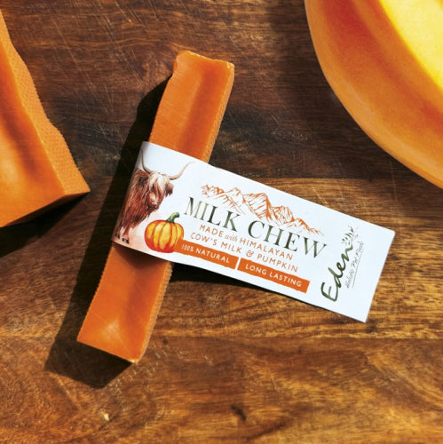 Eden Medium Milk Chew with Pumpkin