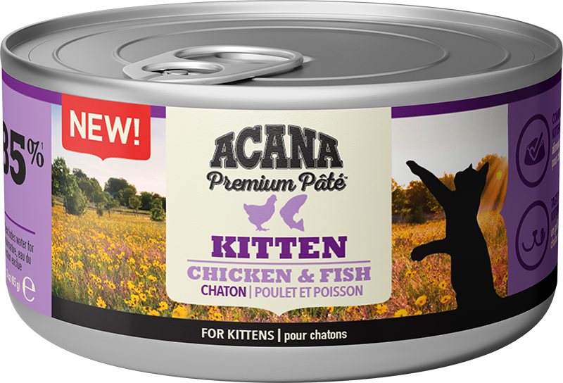 ACANA Premium Chicken & Fish Pâté for KITTENS 85g x 1