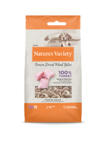 Natures Variety Freeze Dried Meat Bites Turkey 20g
