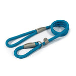 Ancol Heritage Rope Slip Lead Blue