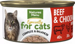 Natures Menu Beef & Chicken for Cats 85g