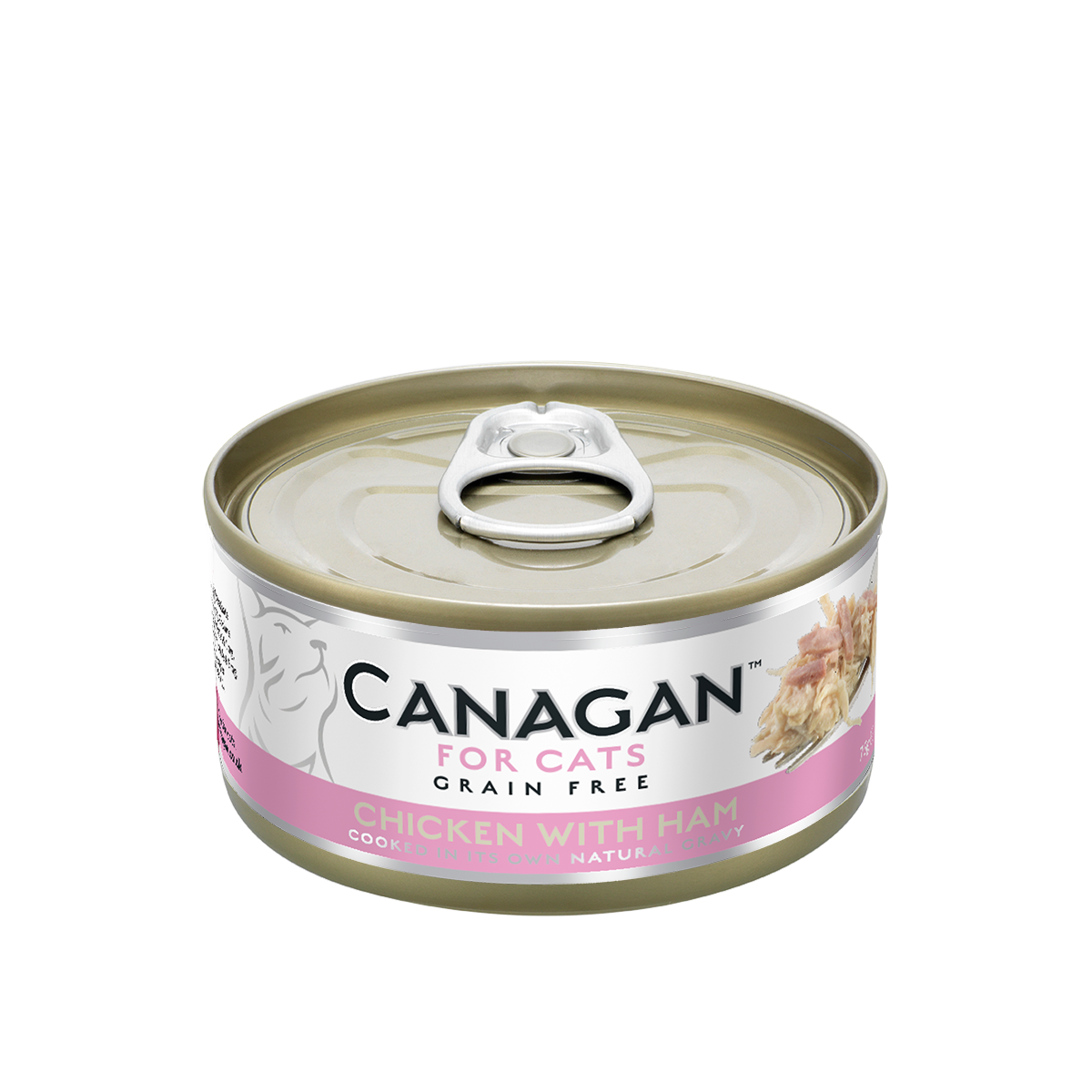 Canagan Chicken with Ham Wet Cat Food 75g