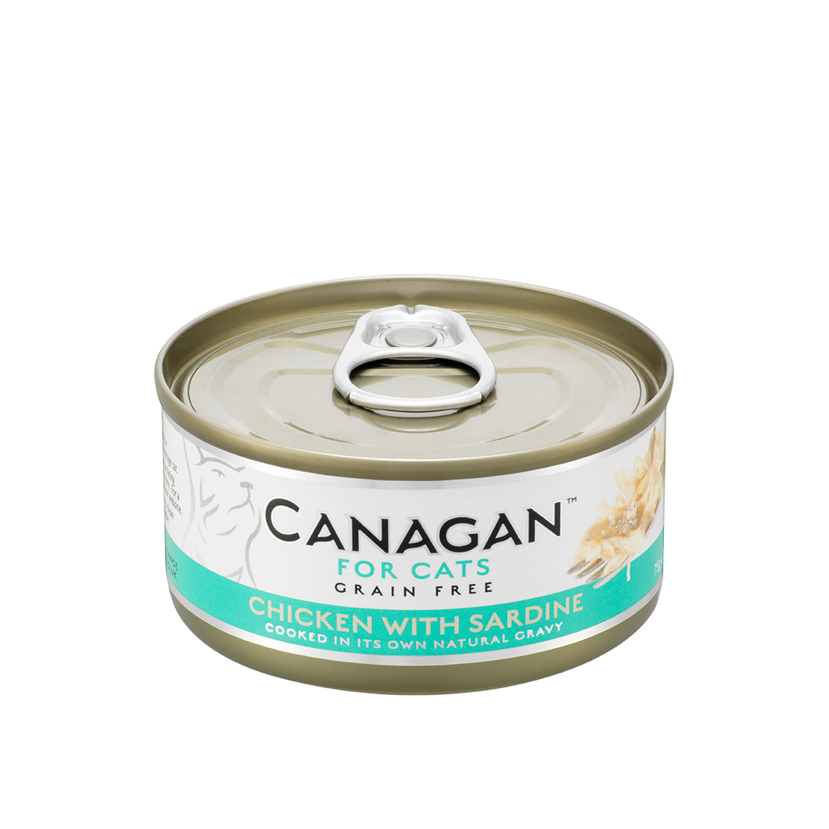 Canagan Chicken with Sardines Wet Cat Food 75g