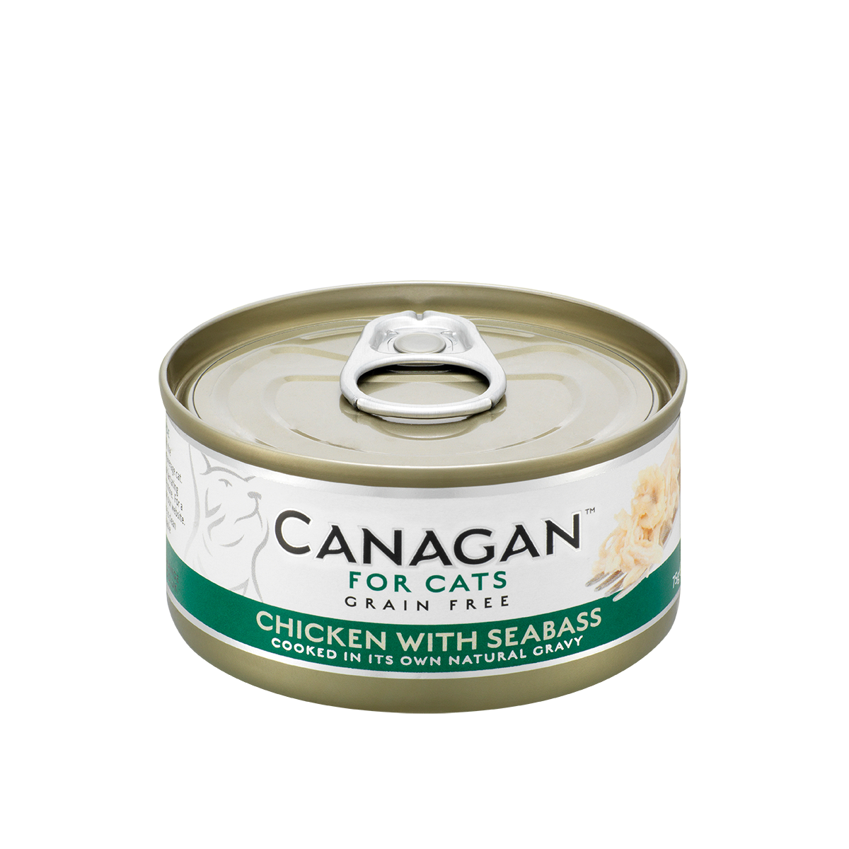 Canagan Chicken with Seabass Wet Cat Food 75g