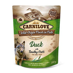 Carnilove Dog Pouch Duck With Timothy Grass 300g