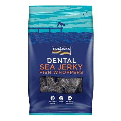 Fish4Dogs Sea Jerky Fish Whoppers 500g BBD 2/25