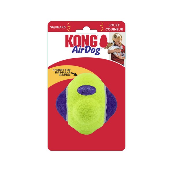 KONG AirDog Squeaker Knobby Ball XS SM