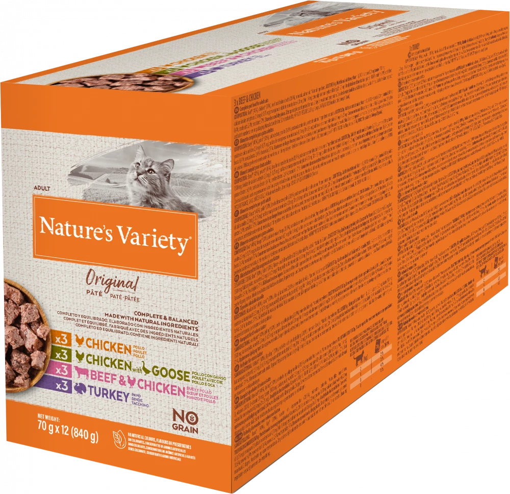 Nature's Variety Cat - Original Pate Multipack