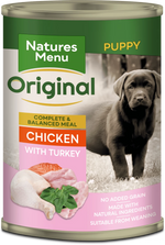 Natures Menu Junior Chicken with Turkey for Puppies 12 x 400g