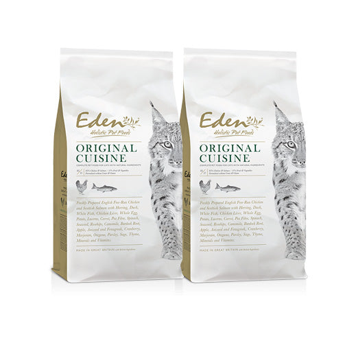85/15 Original Cuisine Cat Food 10kg x2