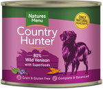 Natures Menu Country Hunter Wild Venison With Superfoods 600g