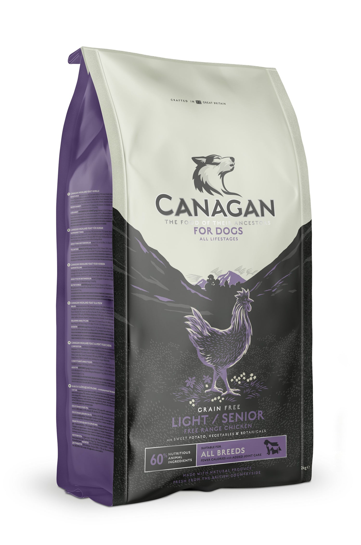 Canagan Light / Senior Free-Range Chicken for Dogs