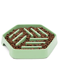 Great&Small Sage Green Slow Down Hexagon Bowl