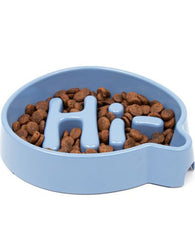 Great&Small Blue Slow Down Hi! Bowl