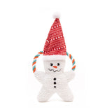 Great&Small Christmas Double Faced Snowman Dog Toy