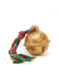 Great&Small Christmas TPR Treat Bell Dog Toy