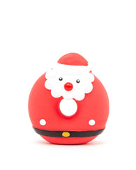 Great&Small Christmas Latex Doughnut Santa Dog Toy