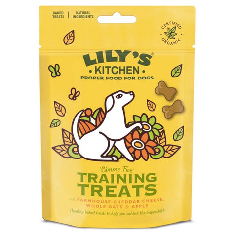 Lilys Kitchen Training Treats Cheddar Cheese for Dogs 80g