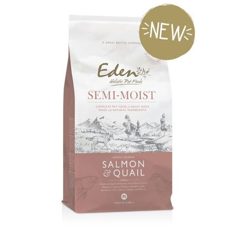 Eden Semi-Moist Salmon and Quail 10kg x2