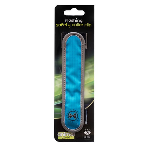 Animal Instincts Flashing Safety Collar Clip Mixed