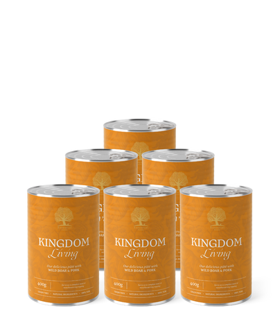 KINGDOM LIVING PÂTÉ, 400G x 6