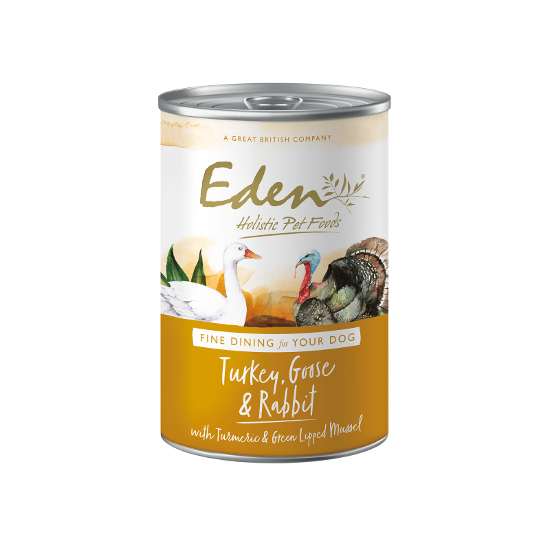 Eden Gourmet Turkey, Goose & Rabbit 400g