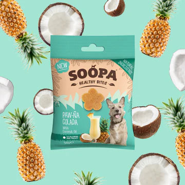 Soopa Healthy Bites for Dogs Paw-Na Colada 50g