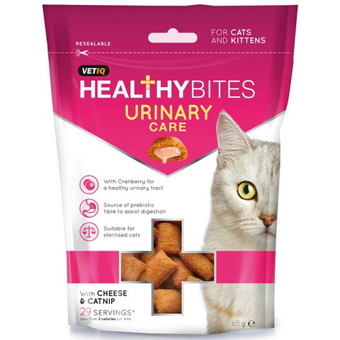 VetIQ Healthy Bites Urinary Care Cat Treats 65g