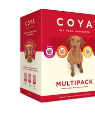 COYA Freeze-Dried Raw Complete Adult Dog Food Multipack 12x150g