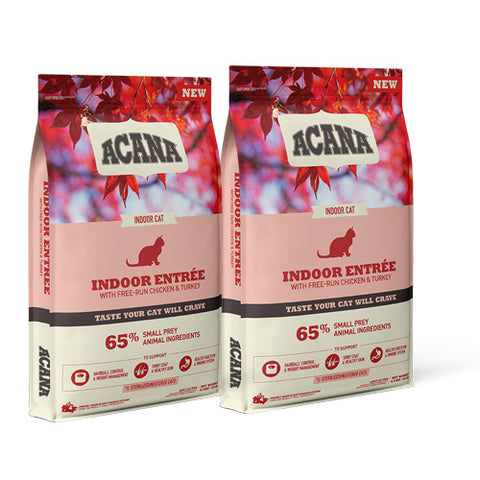 ACANA Indoor Entree Cat 4.5KG x2