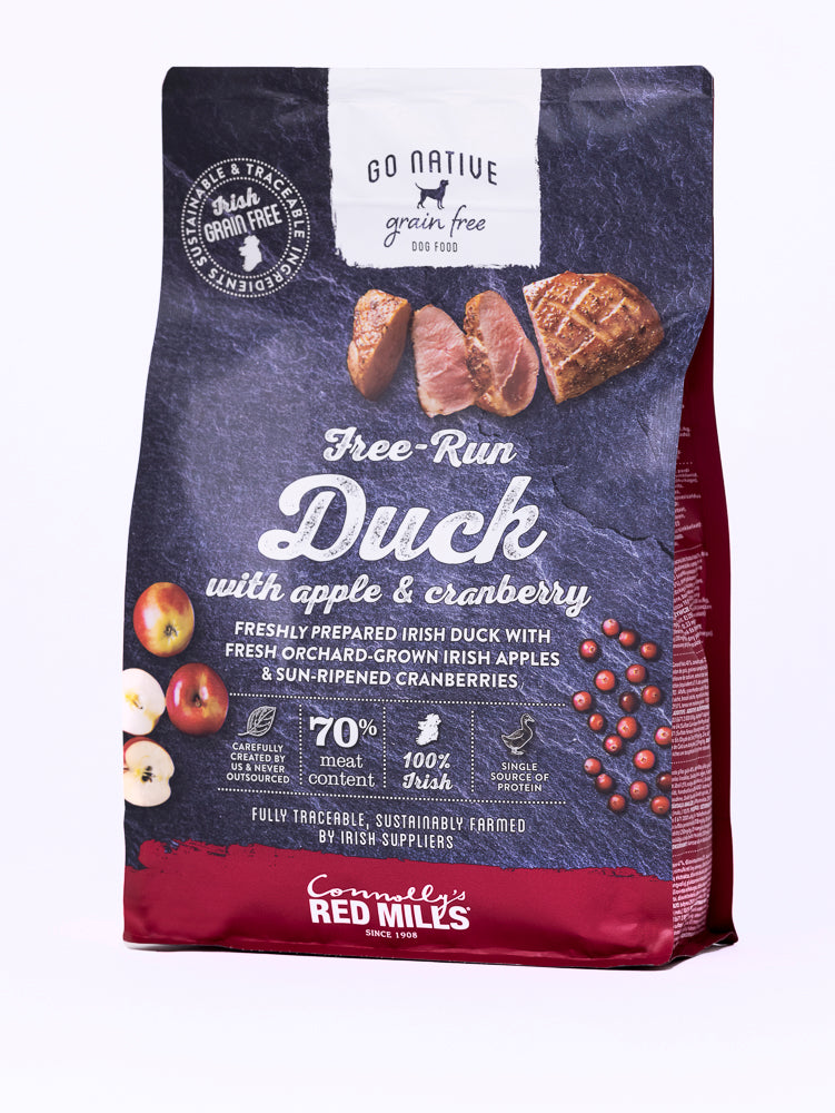 Go Native Duck with Apple and Cranberry