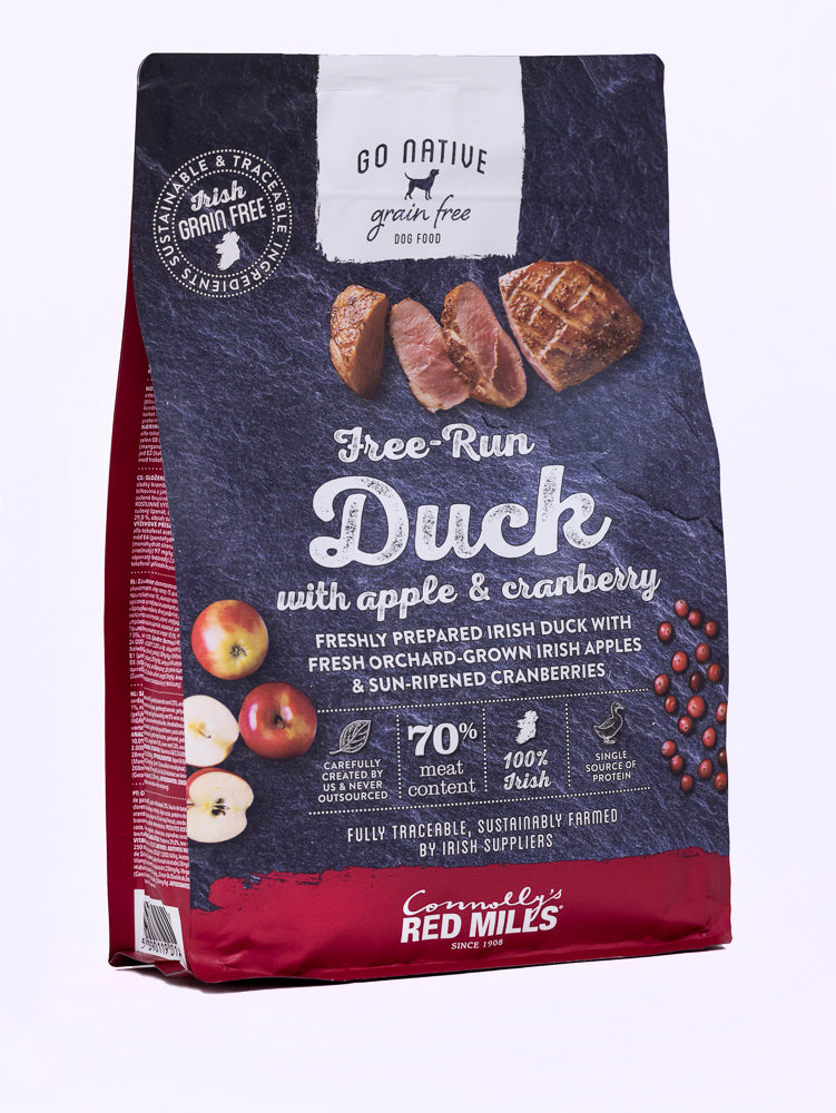 Go Native Duck with Apple and Cranberry