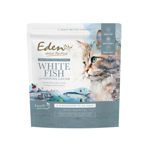 Eden Feline Feast White Fish & Herring Caviar 1.5KG