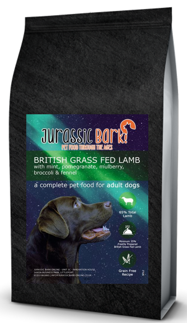 Jurassic Bark Superfood 65 - Adult British Grass Fed Lamb