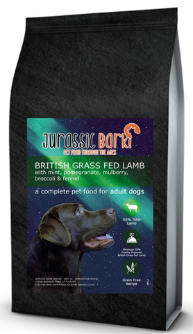 Jurassic Bark Superfood 65 - Adult British Grass Fed Lamb