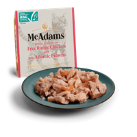 McAdams Whole British Free-Range Chicken with MSC Atlantic Prawns Cat 100g