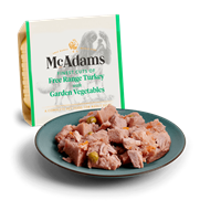 McAdams Whole Free-Range Turkey & Garden Vegetables Dog 150g