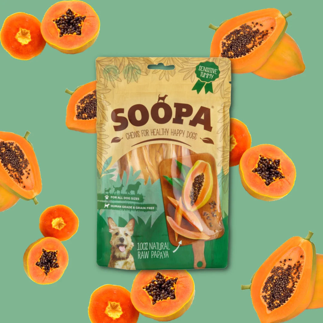 Soopa Natural Papaya Chews 85g